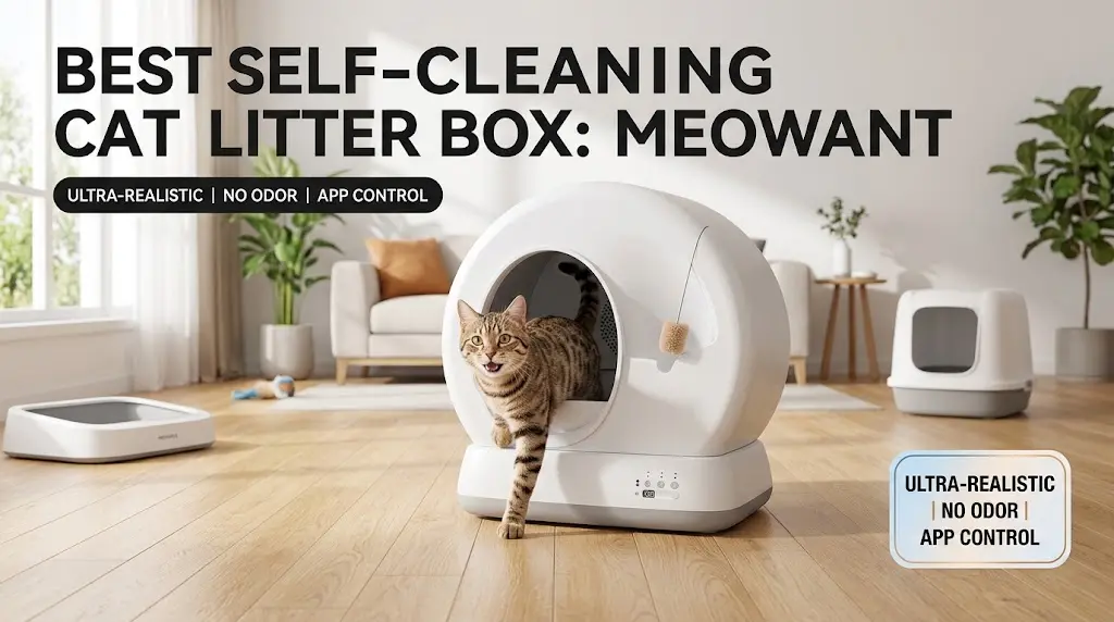 best self cleaning cat litter box for large cat breeds US