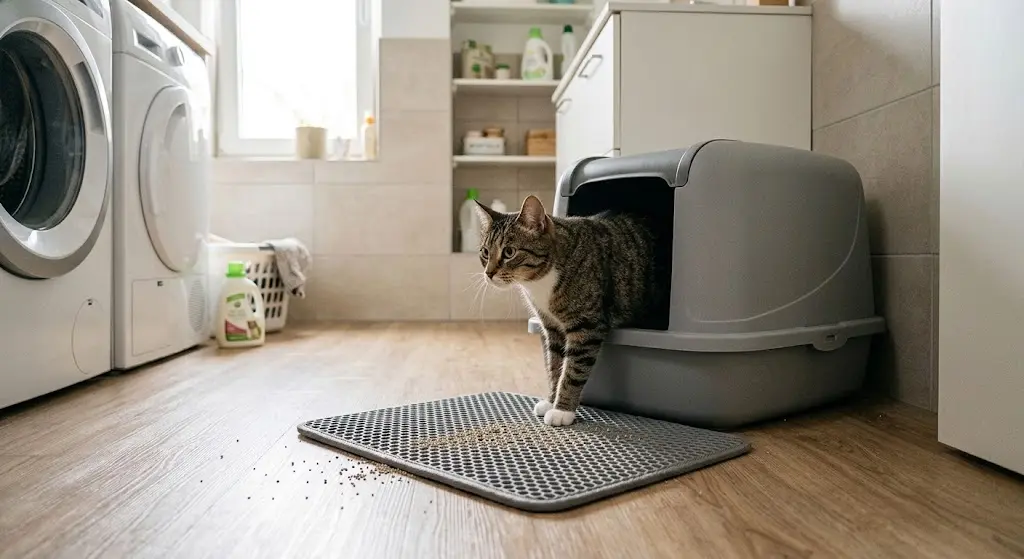 litter box precautions at home