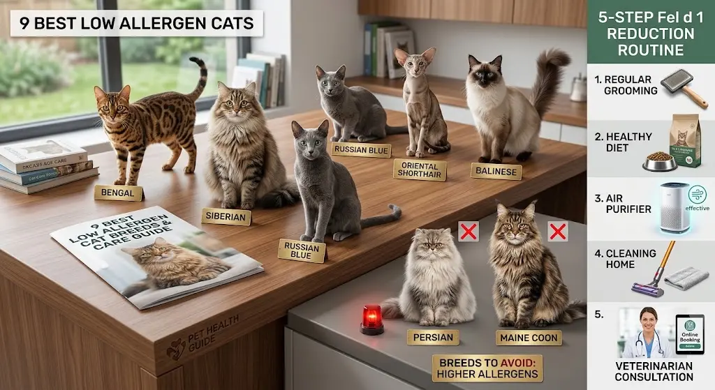 low allergy cat breeds for people with allergy from cats