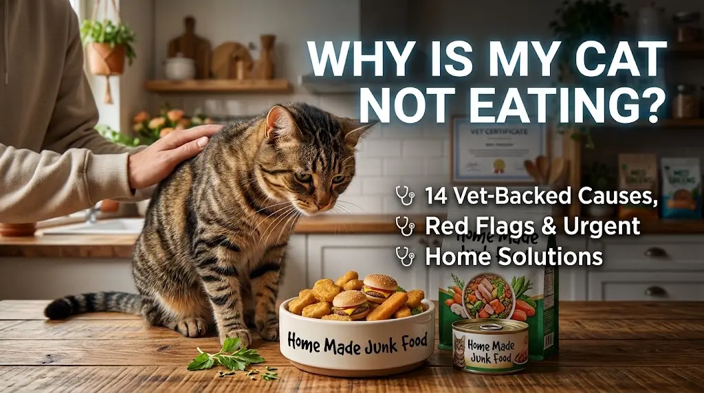 why is my cat not feeding food at home and fix