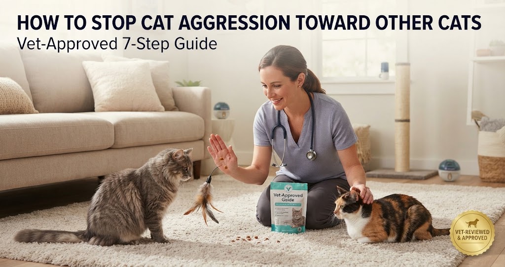 how to stop cat aggression towards other cats at home vet guide